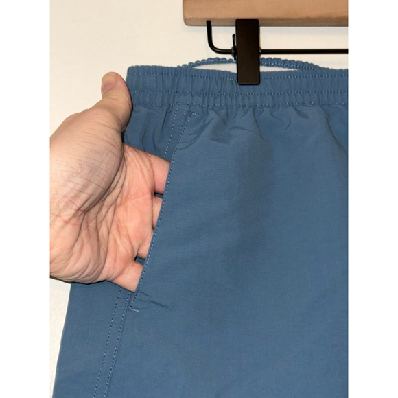 Men's Patagonia Baggies Shorts Blue Athletic Shorts size XL VINTAGE 4 in Inseam - Picture 7 of 10